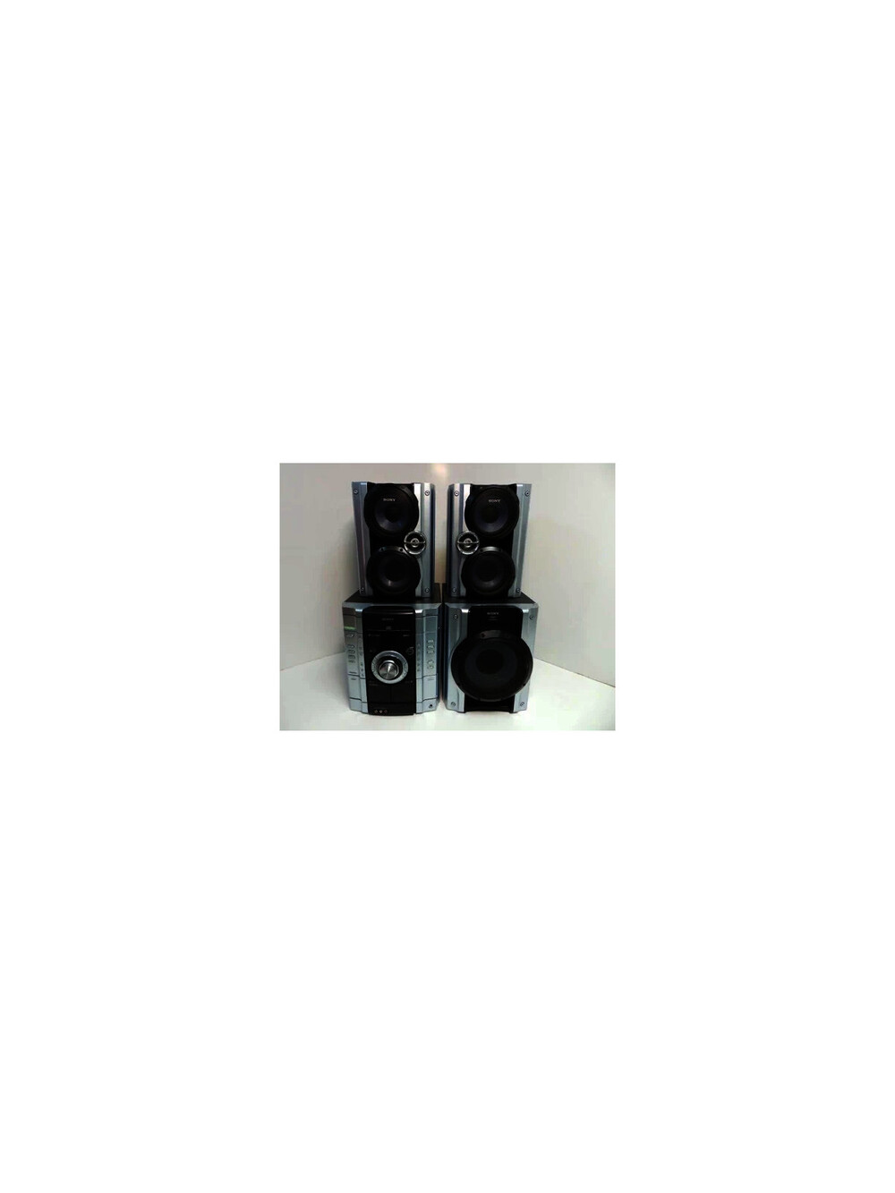Sony MHC-GX450 3-Disc CD Shelf System With Game Sync